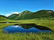 天狗の庭からの火打山