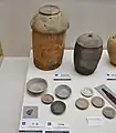 経塚関連遺物浜松市地域遺産センター展示。