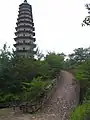 万里の長城と双塔寺