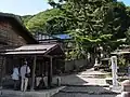 庚申塚・水場・重伝建選定碑