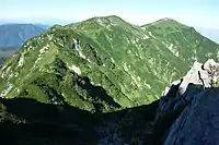 中大日岳と大日岳