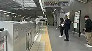 1番線ホーム