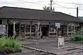 地上駅時代の旧駅舎（1975年）