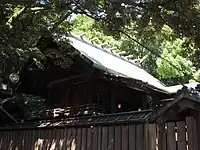 本殿社殿は神明造。