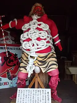 豊橋鬼祭の赤鬼