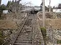 宗円寺　本堂前石段