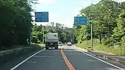 宮城県境 標識宮城県亘理郡山元町