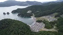 竹浦の全景