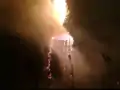 雨垂れの開始直後