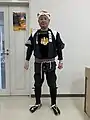 装束、正面