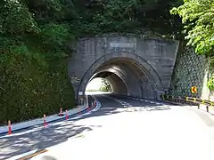 屋島隧道(下流側)