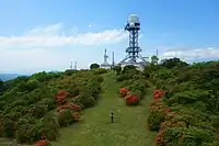 展望台から北面のアンテナ群