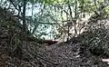 北側にある堀切跡
