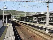 駅ホーム