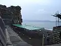 奥が鹿児島市内方向となる