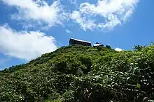 山頂の参籠所（山小屋）