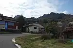 山麓からの次郎丸岳と太郎丸岳