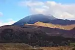 山麓から見た大船山