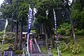 山麓にある脊振神社下宮