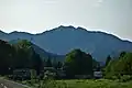 山麓からの粟ヶ岳