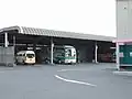 車庫（奥側の車庫）（2007年2月23日撮影）