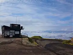 岩木山8合目ターミナルにて