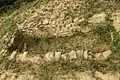 前山A111号墳 竪穴式石室