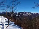 岩茸石山から川苔山