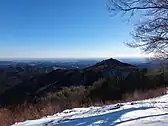 岩茸石山から高水山