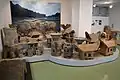 出土埴輪群広陵町文化財保存センター展示。