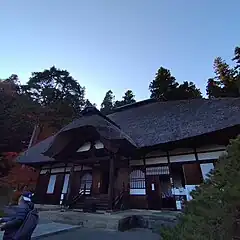常楽寺。別所温泉・北向観音の本坊。