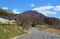 常葉町からの鎌倉岳