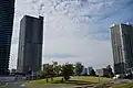 幕張ベイパークのタワーマンション群