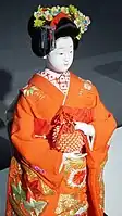 舞妓衣裳人形