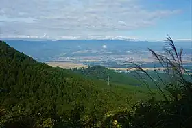 経塚山より望む町並み
