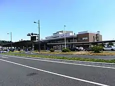 宇品旅客ターミナル(陸側より)