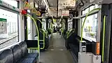 5200形5201号の車内の様子