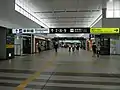 在来線改札内コンコース（2020年6月）