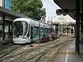 降車ホーム（2012年10月）