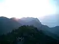 廬山の日の出