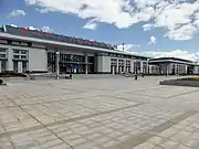 延吉西駅直結の延吉バスターミナル