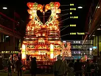 役七夕の灯籠各部説明