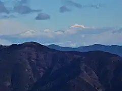 御岳平から撮影した日光連山