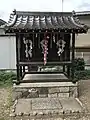 左から、愛宕神社、稲荷神社、市杵島神社