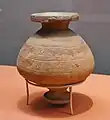 台付壺形土器東京国立博物館展示。