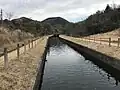 豊川用水の富岡第2開水路（東92地点）
