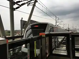 18号線の電車(A型車)
