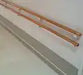 廊下の二段手すりの例