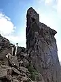 打石（現在通行止め）