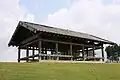 復元された政庁東方建物